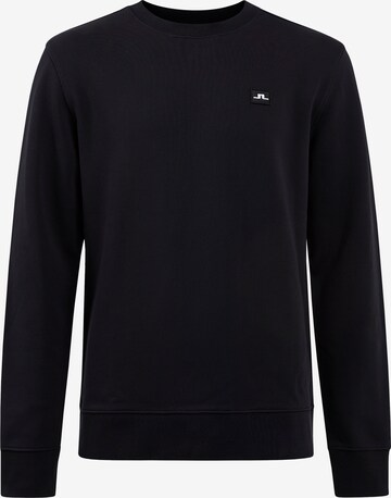 J.Lindeberg Sweatshirt in Zwart: voorkant