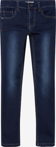 NAME IT Slimfit Jeans 'Theo' in Blauw: voorkant