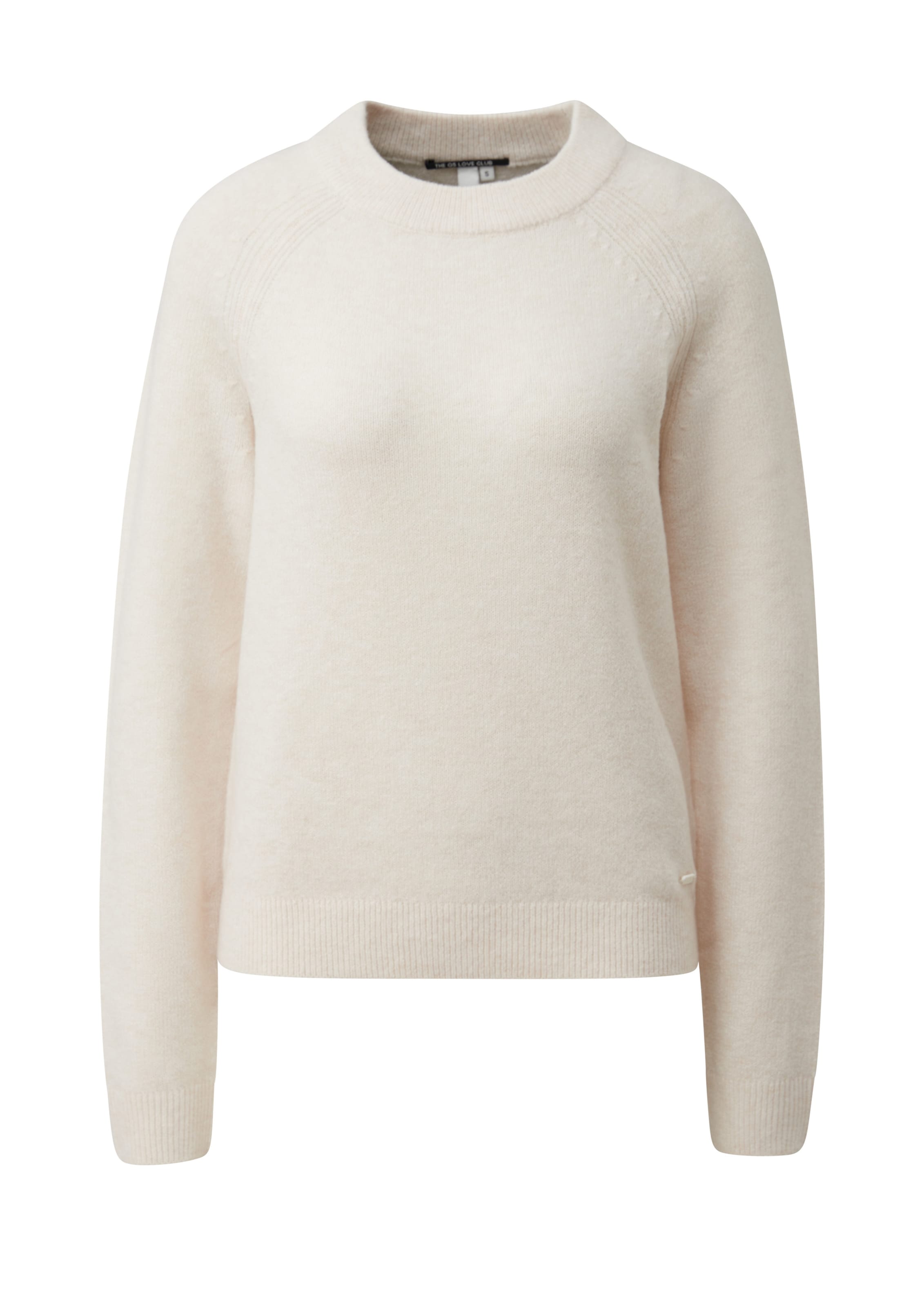 QS Sweater in Beige: front