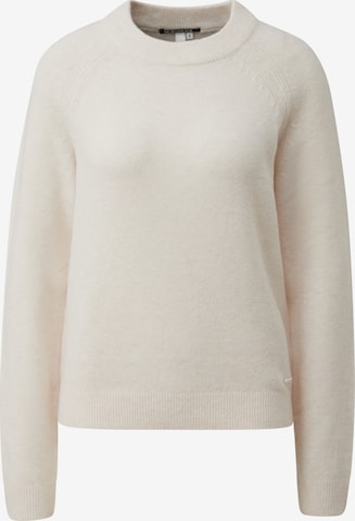 QS Sweater in Beige: front