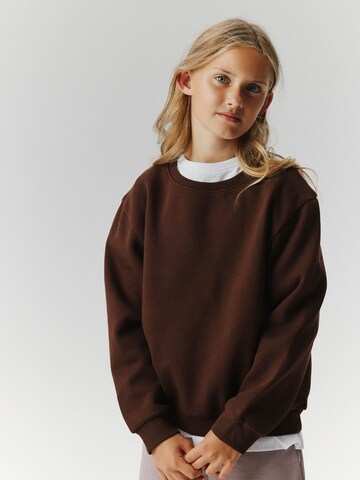 NAME IT - Sudadera en marrón: frente