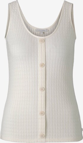 Top di TOM TAILOR DENIM in bianco: frontale