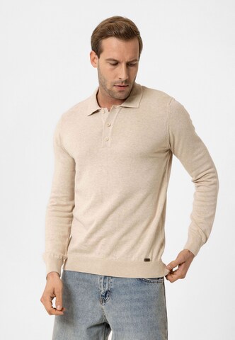 Moxx Paris Polo Pullover in Beige