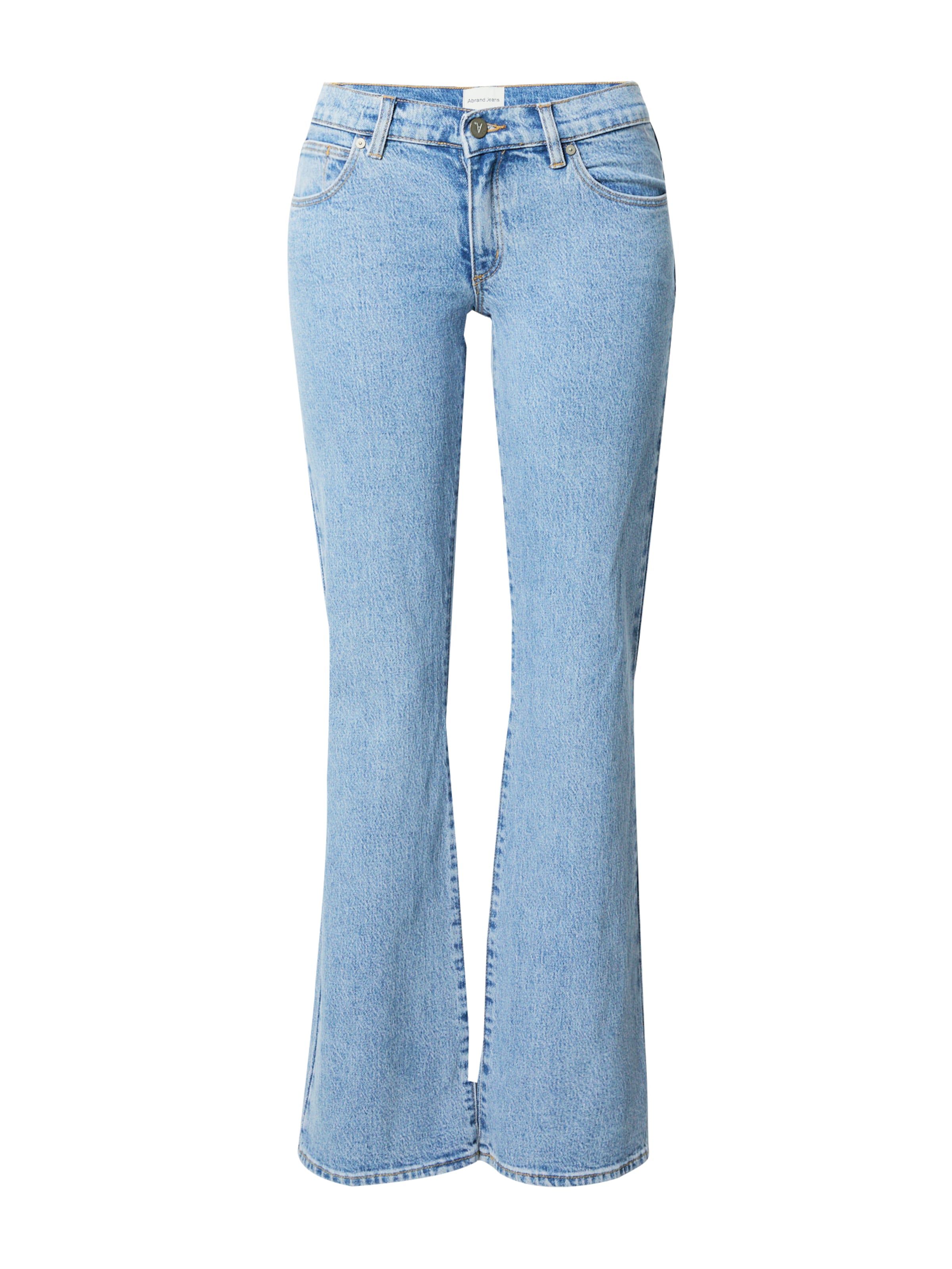 Abrand Bootcut Jeansy w kolorze niebieski: przód