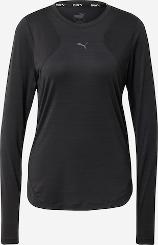 PUMA Performance Shirt in Black: front