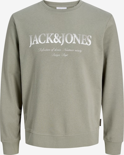 JACK & JONES Sweater majica 'JJDevin Daytona' u boja blata / bijela, Pregled proizvoda