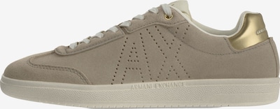 ARMANI EXCHANGE Trainers in 36 in Dark beige / Gold, Item view