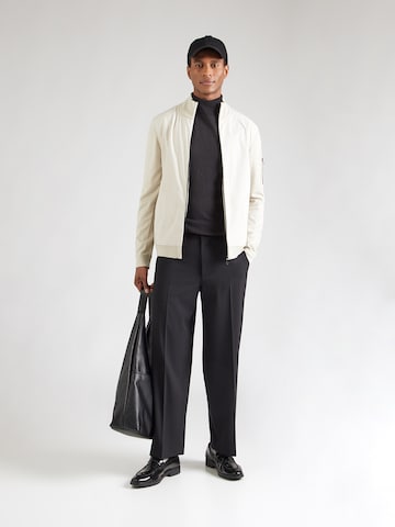 Geacă tricotată 'Momentum-X' de la BOSS pe bej