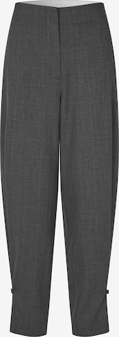 SECOND FEMALE Loosefit Hose 'Anjou' in Grau: Vorderseite