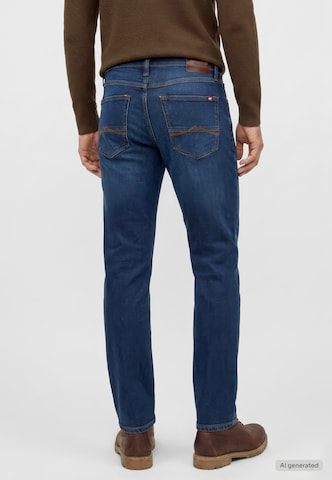 MUSTANG Regular Jeans 'Washington' in Blau