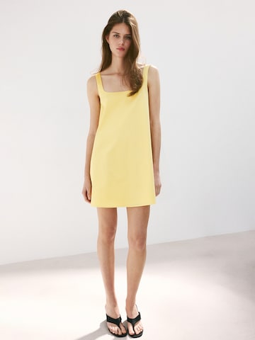 MANGO Dress 'CLEAN' in Yellow