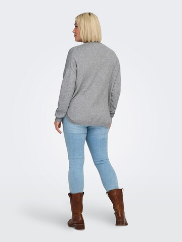 ONLY Carmakoma Sweater 'CARMargareta' in Grey