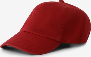 Casquette Colorful Standard en rouge : devant