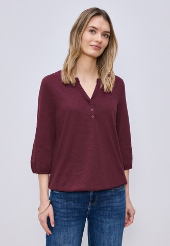 STREET ONE Shirt in Red: front