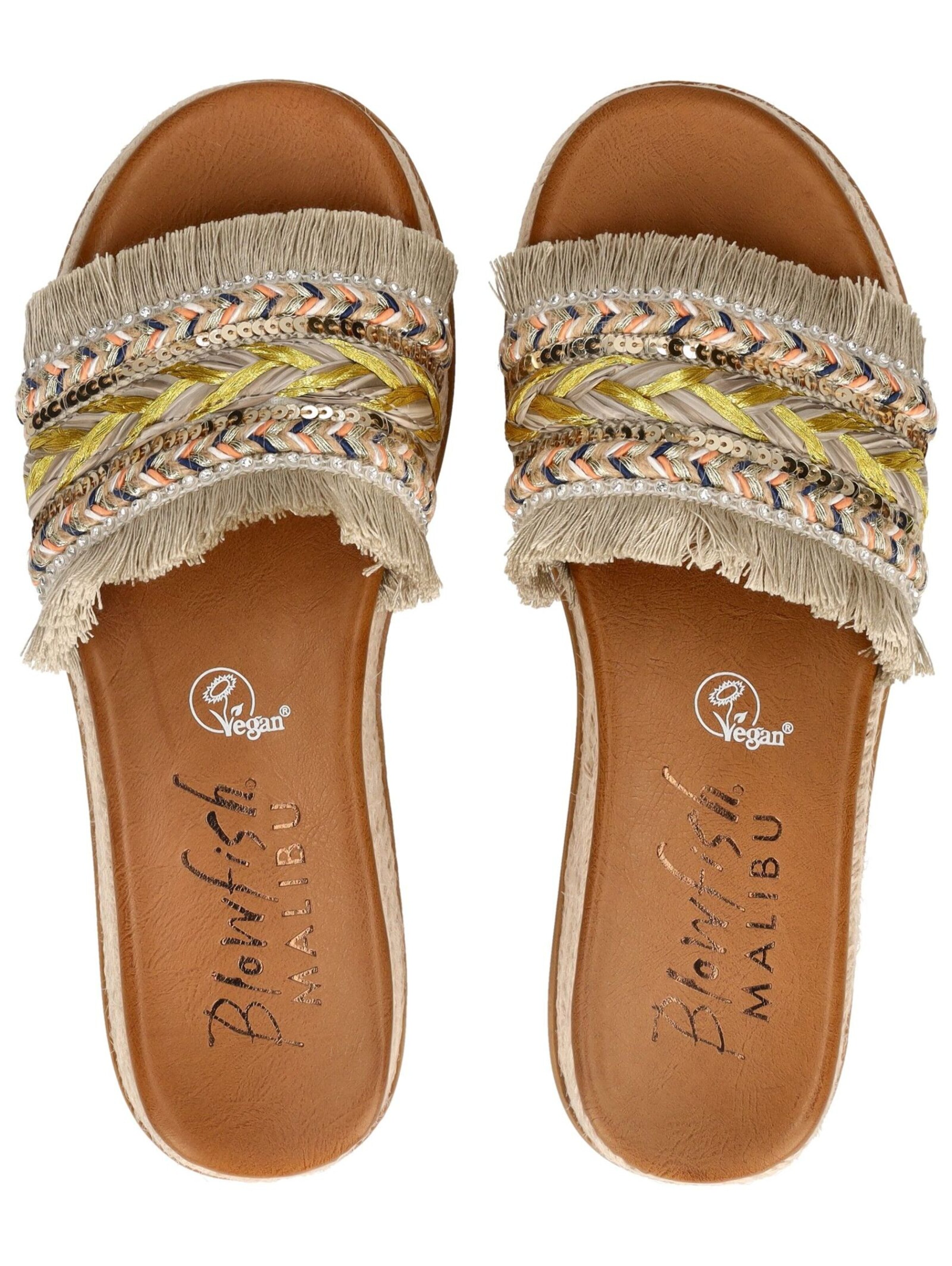 Blowfish Malibu Mule in Gold