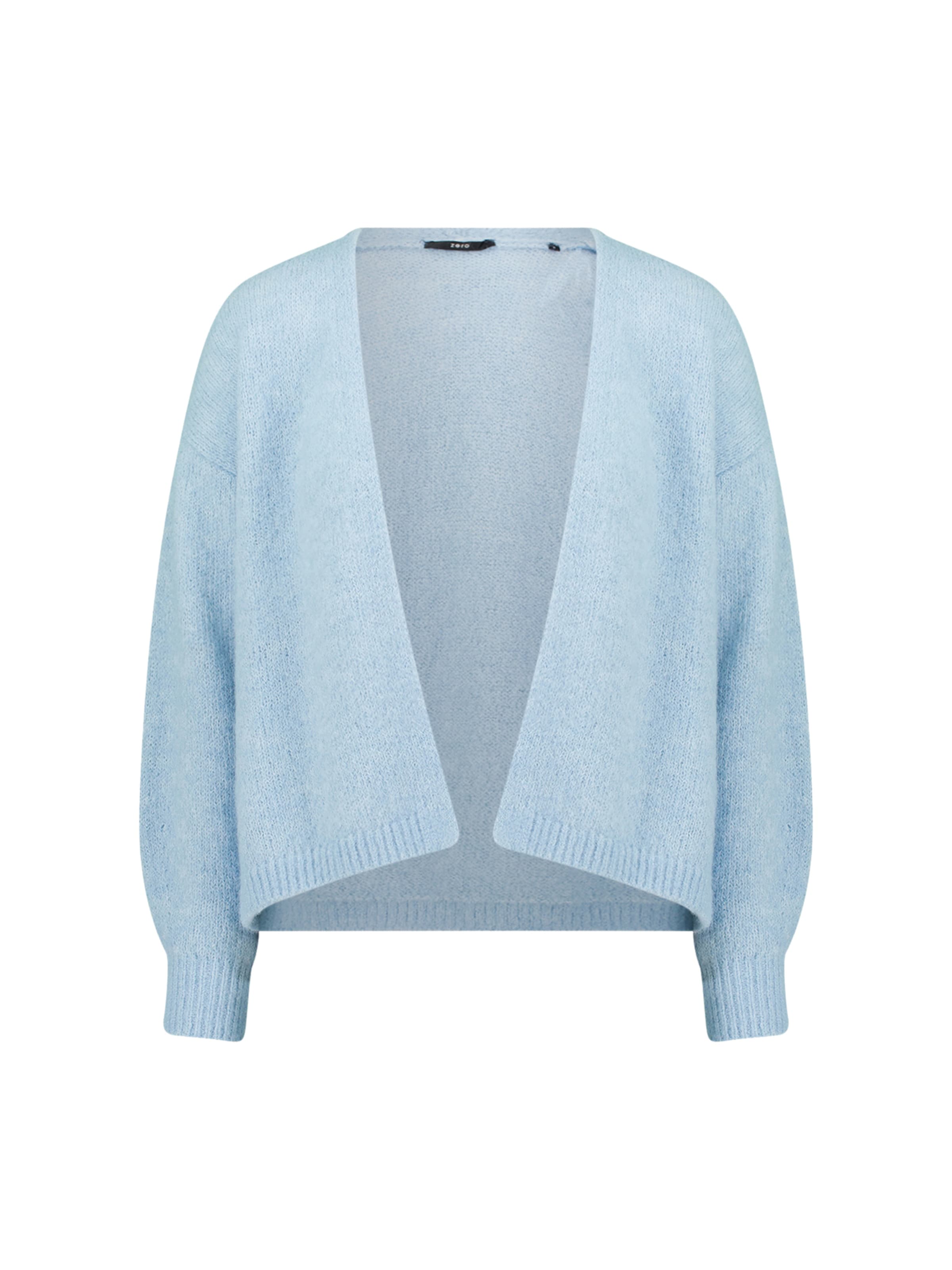 Cardigan zero en bleu : devant