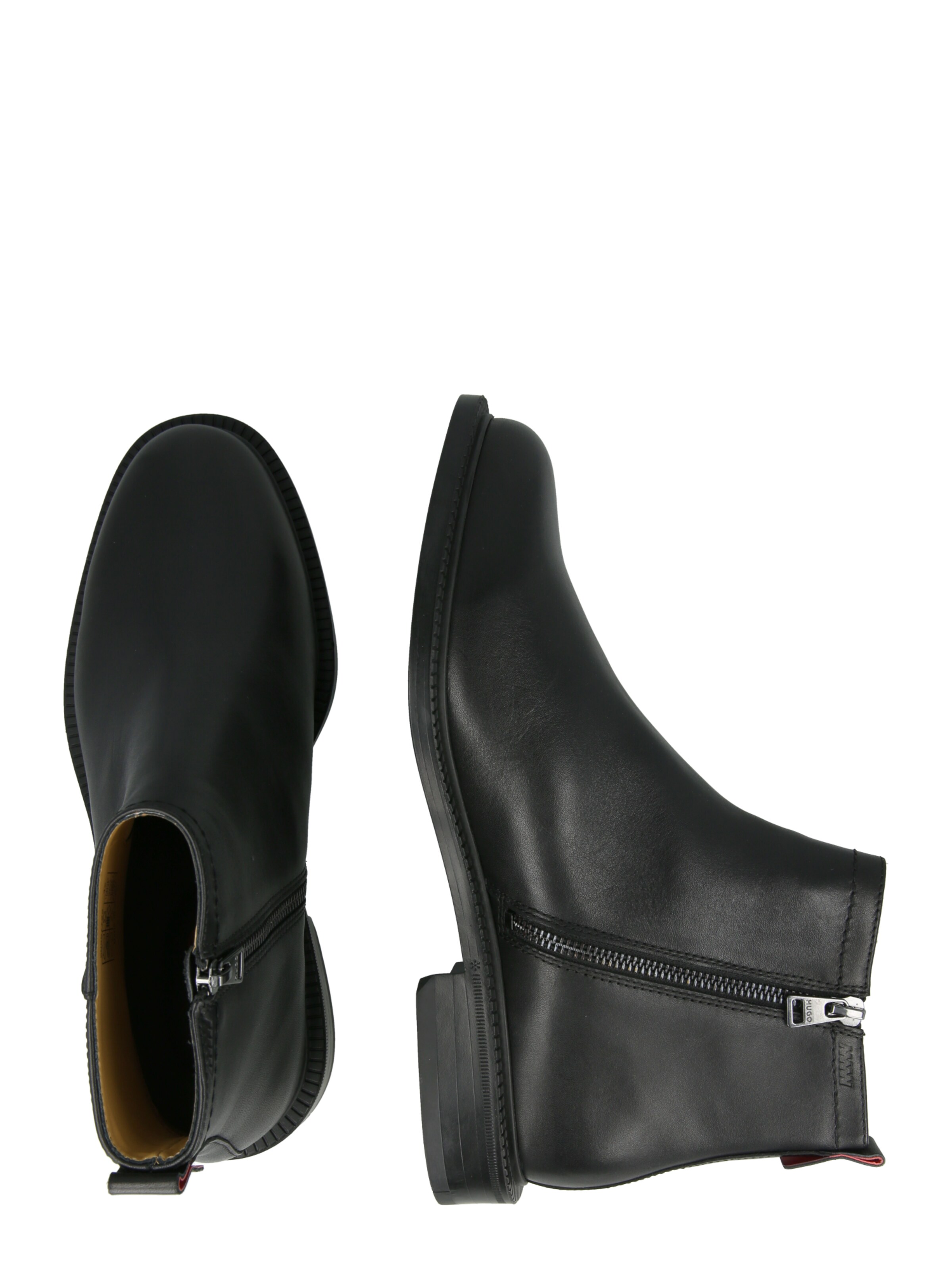 HUGO Ботинки 'Lysander' в Черный