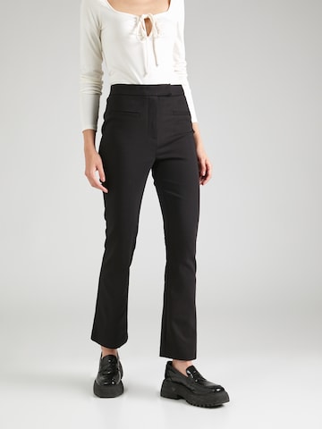 b.young Flared Pants 'DELONA' in Black: front