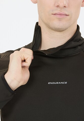 ENDURANCE Functioneel shirt 'Rumbia' in Zwart