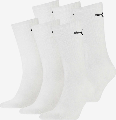 PUMA Sportsocken in schwarz / weiß, Produktansicht