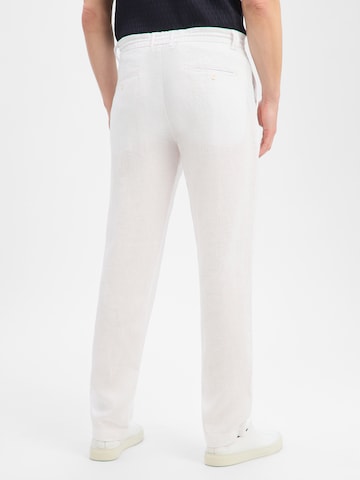 Regular Pantalon 'Scott' Nils Sundström en blanc