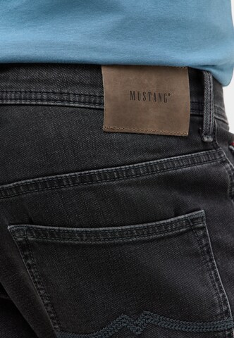 MUSTANG Slimfit Jeans ' Style Oregon Slim K ' in Schwarz