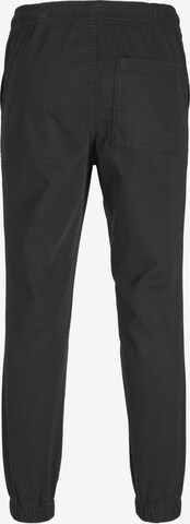 JACK & JONES Zwężany krój Spodnie 'GORDON LEWIS' w kolorze czarny