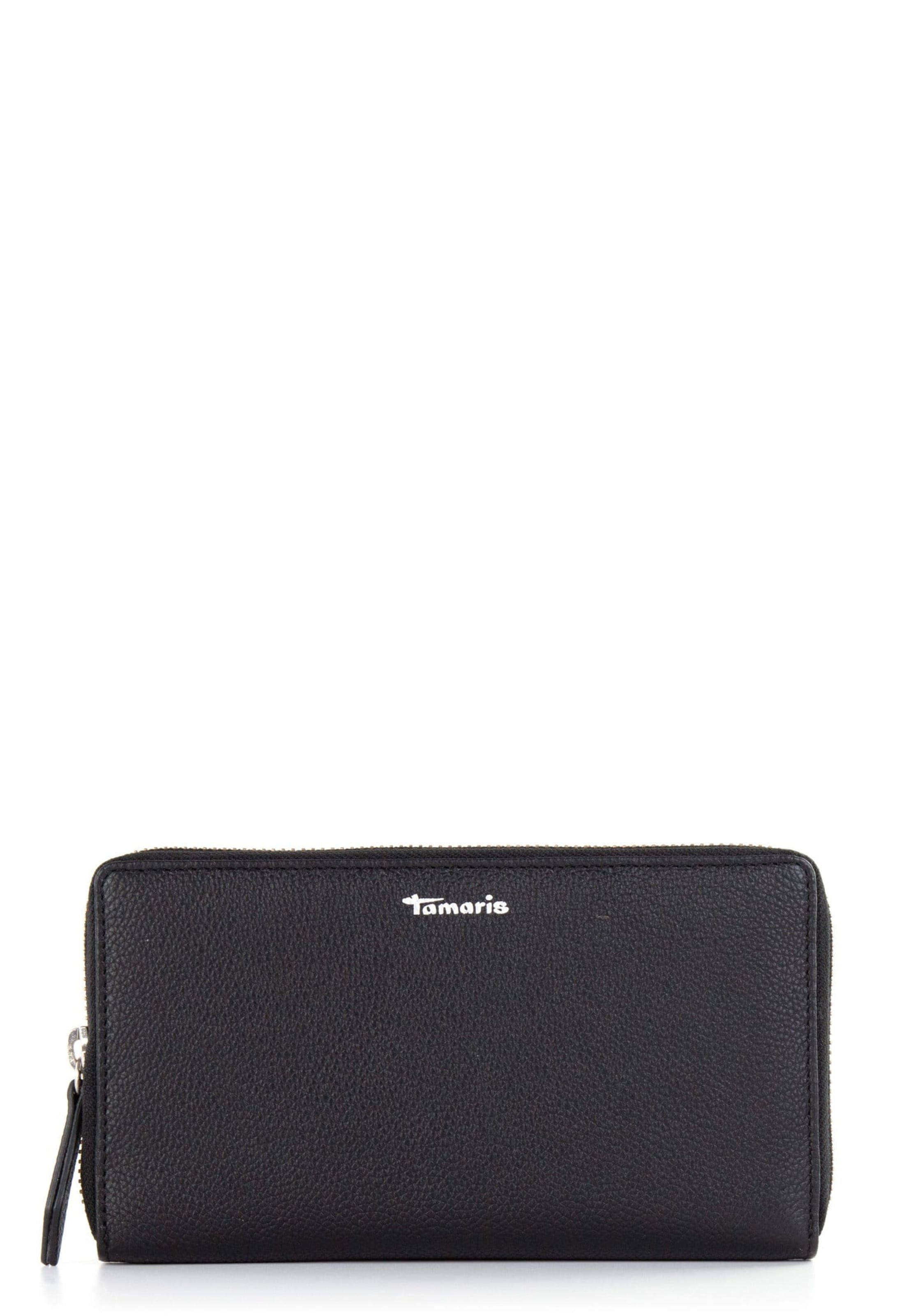 Tamaris Wallet 'Amanda' in Black: front