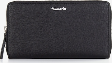 Tamaris Portemonnaie 'Amanda' in Schwarz: Vorderseite