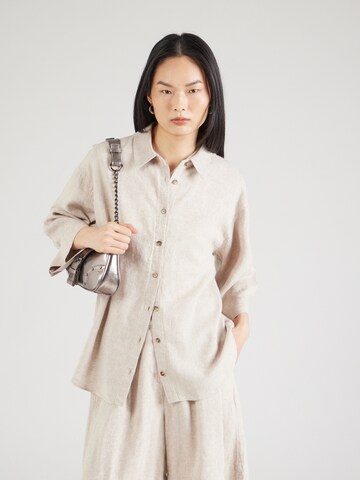 MSCH COPENHAGEN Blouse 'Jovene Ginia' in Beige: voorkant