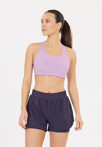 ENDURANCE Bralette Sports bra 'Alanie' in Purple: front