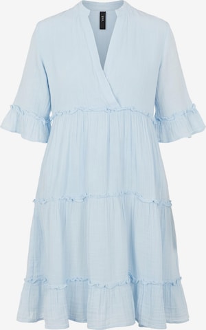 Y.A.S Shirt Dress 'Lima' in Blue: front