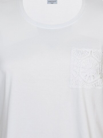 Zhenzi Shirt 'Carla' in Wit