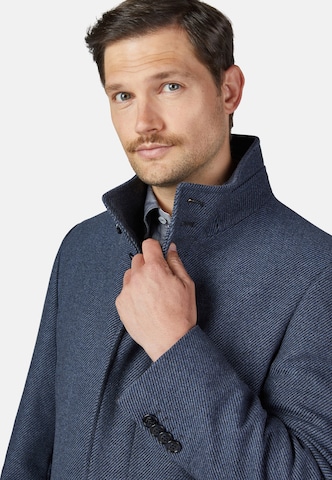 HECHTER PARIS Between-Seasons Coat 'Modern Fit' in Blue
