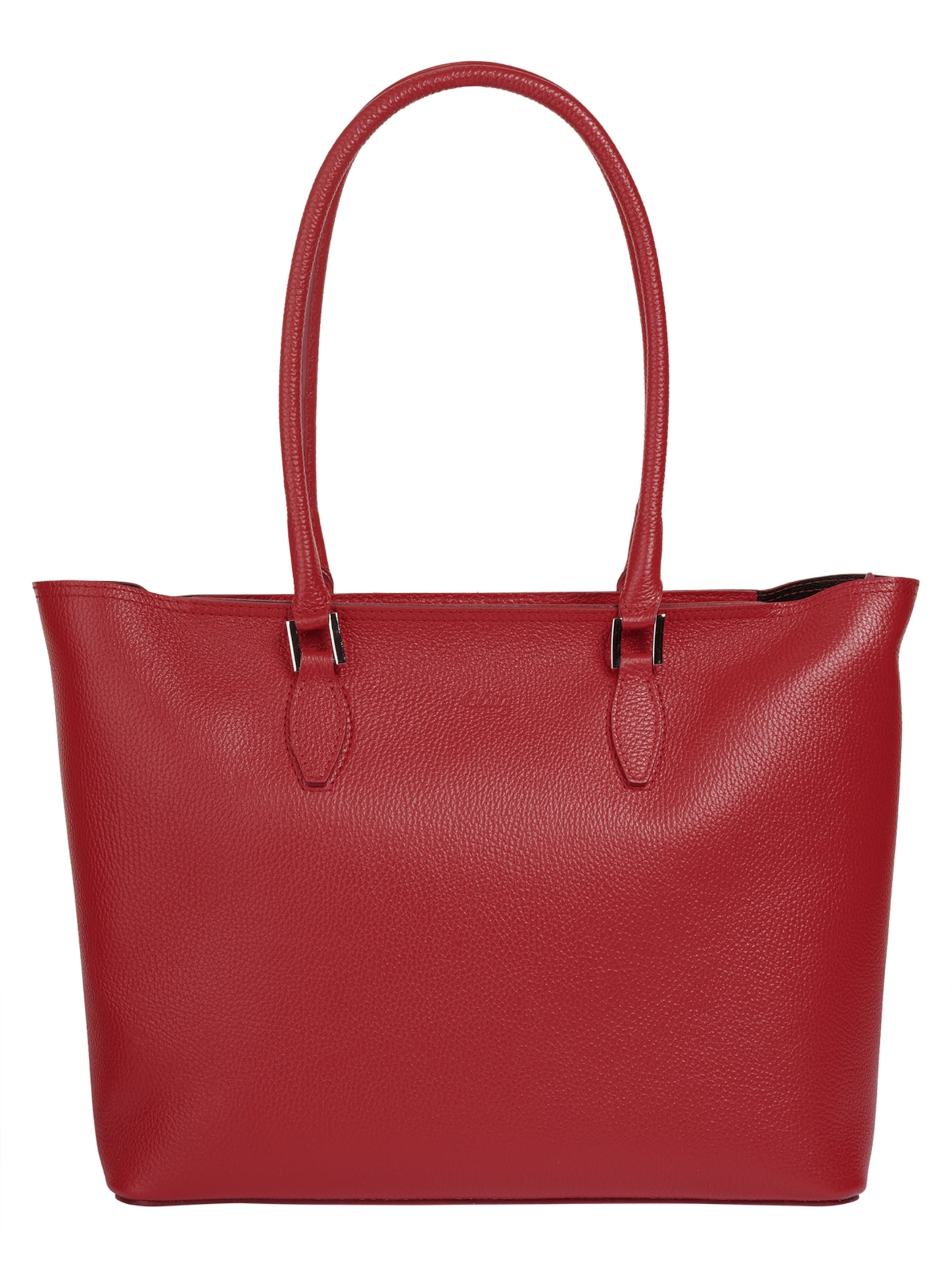 Cabas Cluty en rouge : devant