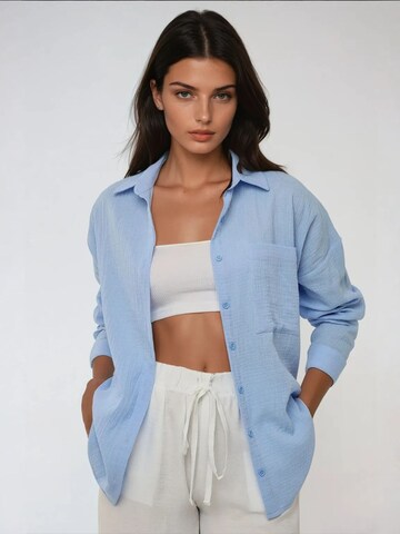 Hiccup Bluse in Blau