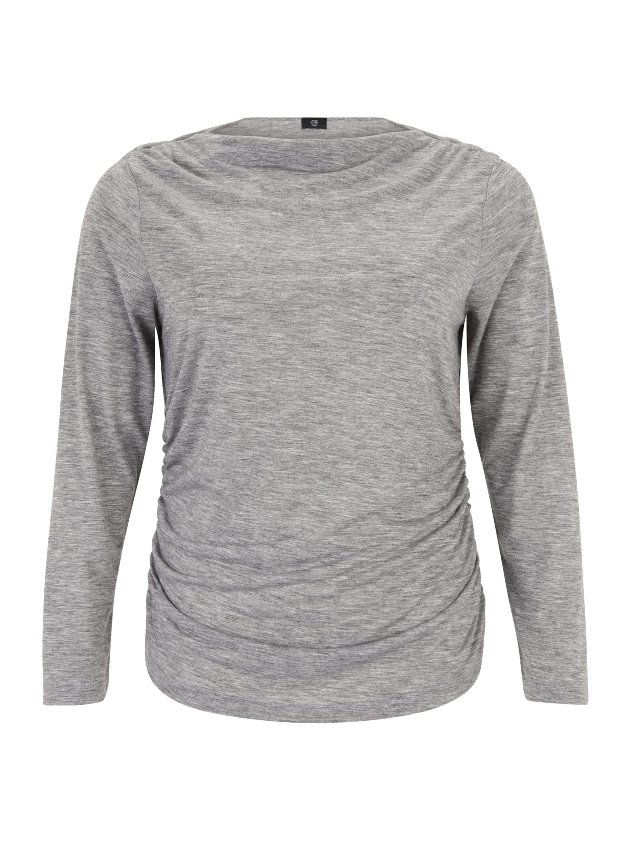 River Island Plus Tričko - Sivá: predná strana