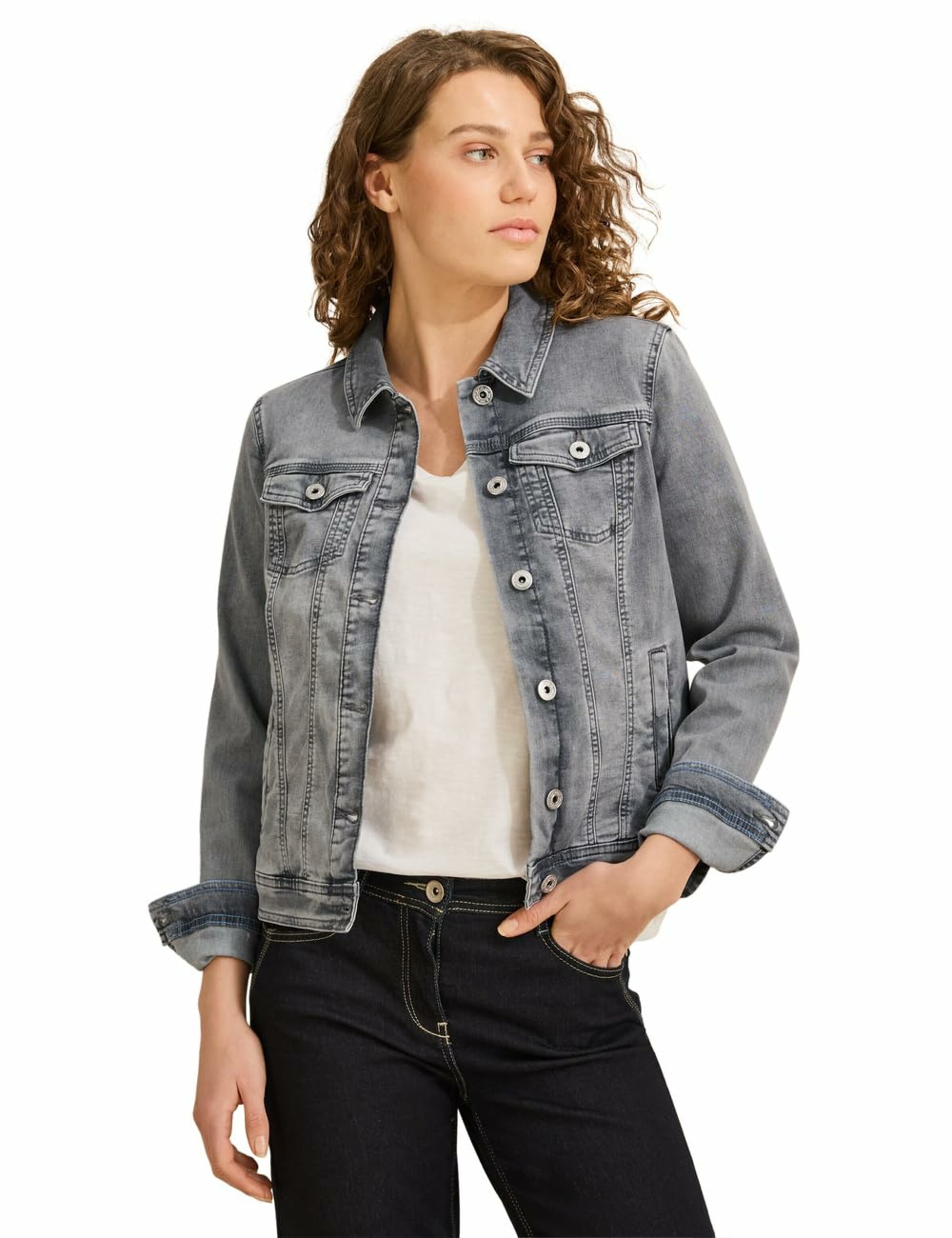 CECIL Преходно яке в сиво: отпред