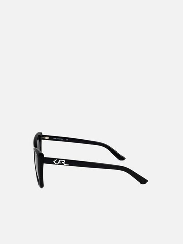 Lunettes de soleil 'Karl Lagerfeld KL6044S Rose 55/17/140 Women Sunglasses' Karl Lagerfeld en noir