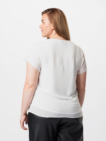 Persona by Marina Rinaldi - Blusa 'BAITA' en blanco