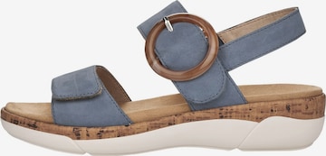 REMONTE Sandalen met riem in Blauw