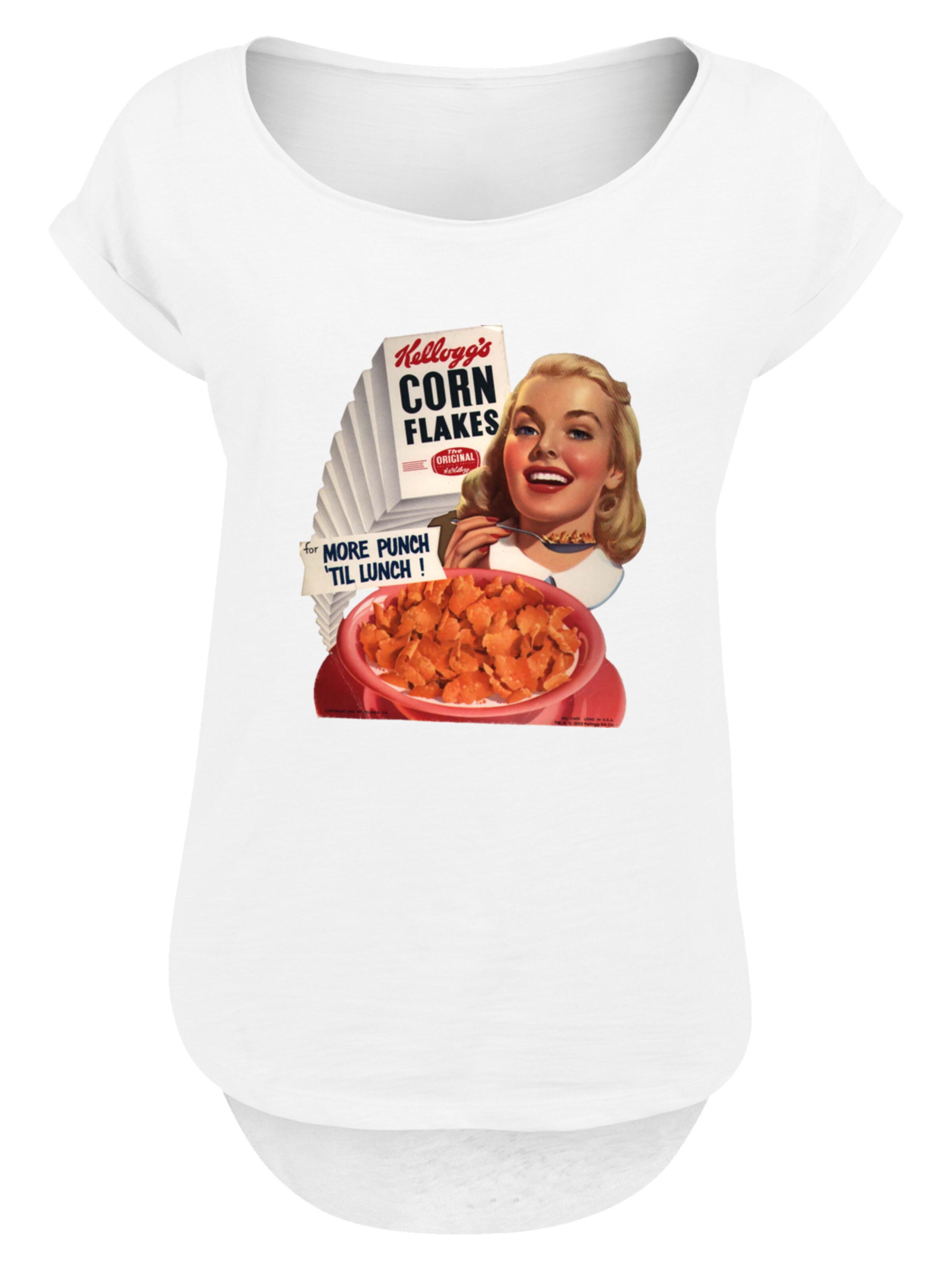 T-shirt F4NT4STIC en blanc : devant