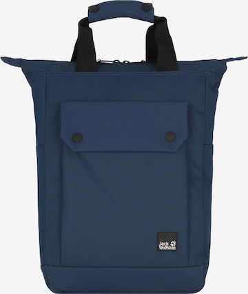 JACK WOLFSKIN Backpack in Blue: front