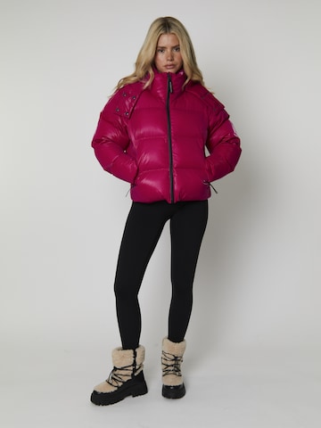 South Beach Urheilutakki värissä vaaleanpunainen