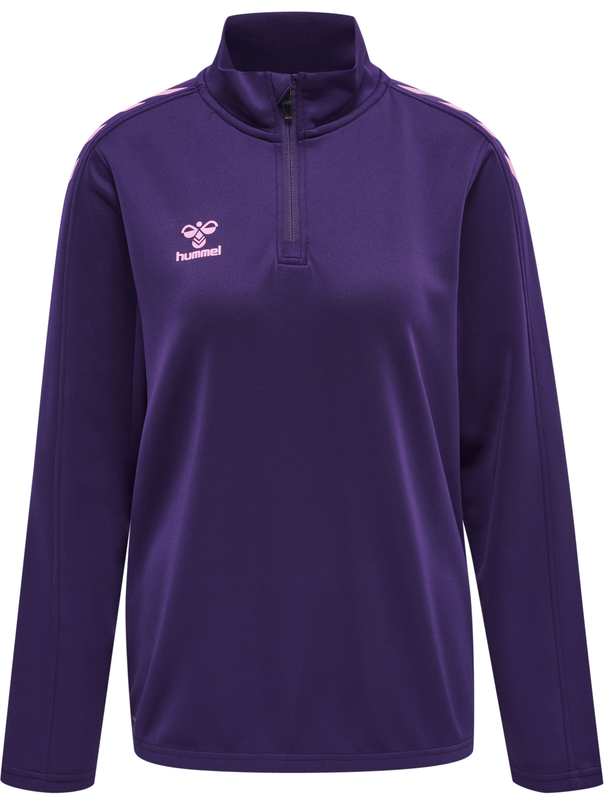 Hummel Sports sweatshirt in Purple: front