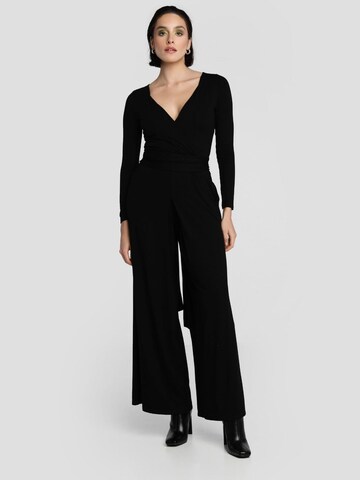 Madnezz House Jumpsuit in Schwarz: Vorderseite