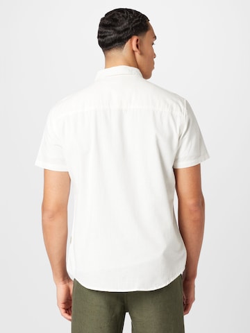 BLEND Regular Fit Skjorte i hvit