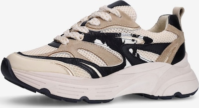 SACHA Sneaker in beige / hellbeige / schwarz / weiß, Produktansicht