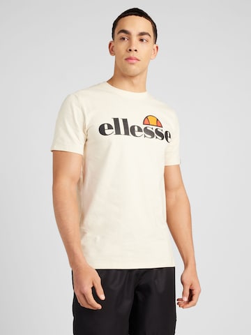 ELLESSE - Regular Fit Camisa 'Prado' em branco: frente