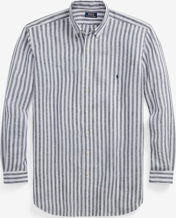 Chemise Polo Ralph Lauren Big & Tall en bleu : devant